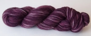 Worsted weight alpaca yarn from Snowshoe Farm