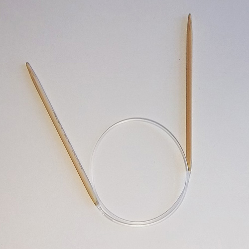 16" circular bamboo knitting needles