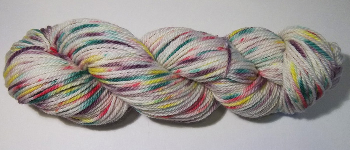 Confetti Worsted Alpaca Yarn From Snowshoe Farm