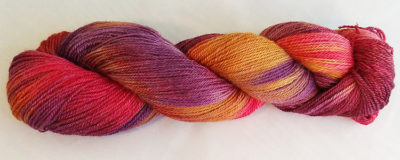 Alpaca sock yarn from Snowshoe Farm, Peacham, Vermont